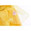 Belle Princess Costume for Girls 7-8 Years Role Play Party Dress Up Fancy Dress Carnival Birthday Gift 130 Cm
