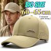 Pánská 60-65cm Velká Velikost Rychleschnoucí Truckerová Čepice Velká Hlava Síťovaná Prodyšná Baseballová Čepice Dámská Letní Ochrana proti Slunci Sportovní Snapback Čepice