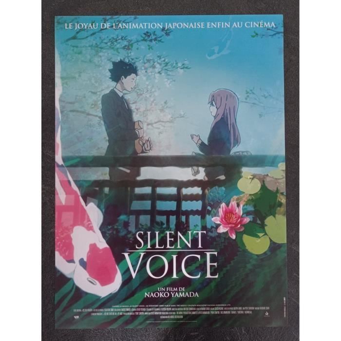 

SILENT VOICE Affiche Originale Cinéma Roulée Petit format 53x39cm Naoko Yamada