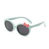 Polarized children's glasses Macaron color girls princess sunglasses cute bow silicone children's sunglasses