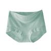 Pure Cotton Antibacterial High-Waisted Tummy Control Butt-Lifting Seamless Plus Size Women's Panties with Breathable Cotton Crotch