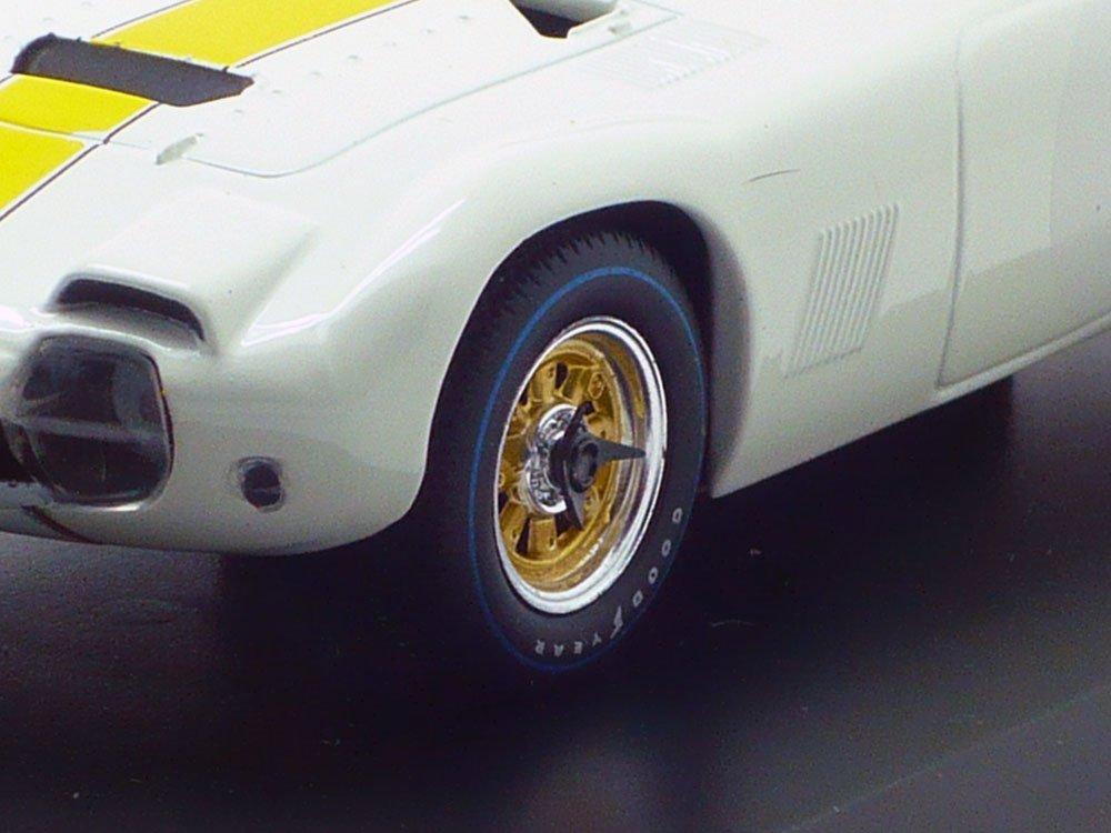 Q Model Toyota 2000GT 1966 Japan GP Tamura Trainingsspezifikation Gelber Streifen Fertigprodukt 1/43