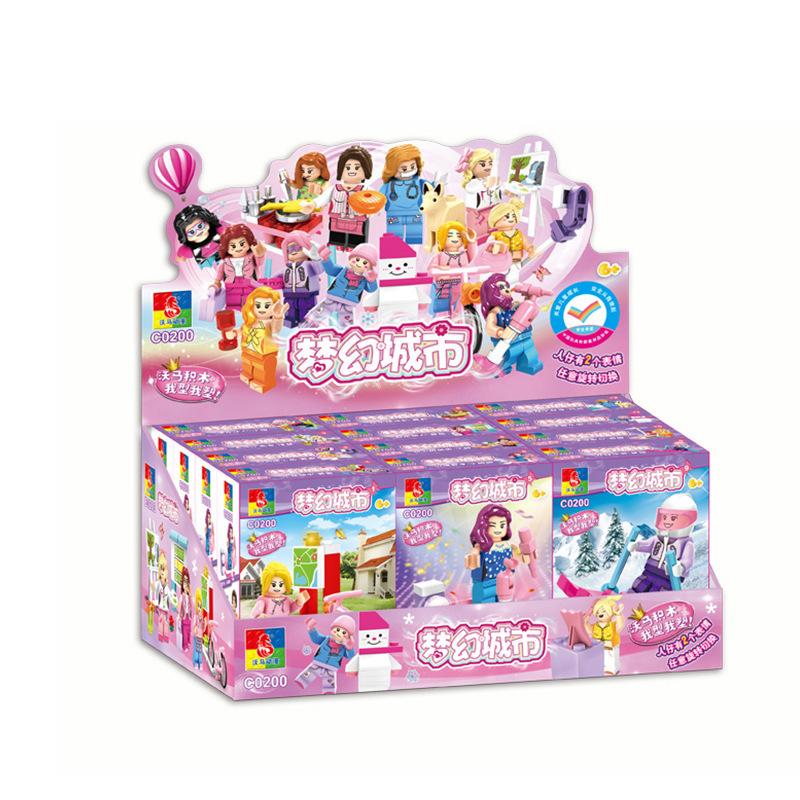 

Пазл Збірка Будівельний Блок Фігурка, Аксесуари для Ляльок, Зброя Команди Спецназу 5 Дисплейних Коробок, Фабрика