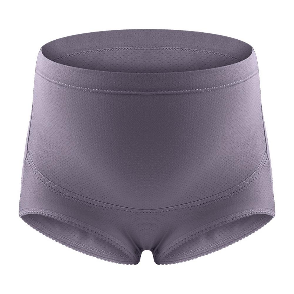 Gravidtruser i bomull med høy midje Truser for gravide Justerbart gravidundertøy Graviditetstruser Magestøtte Gravidtruser