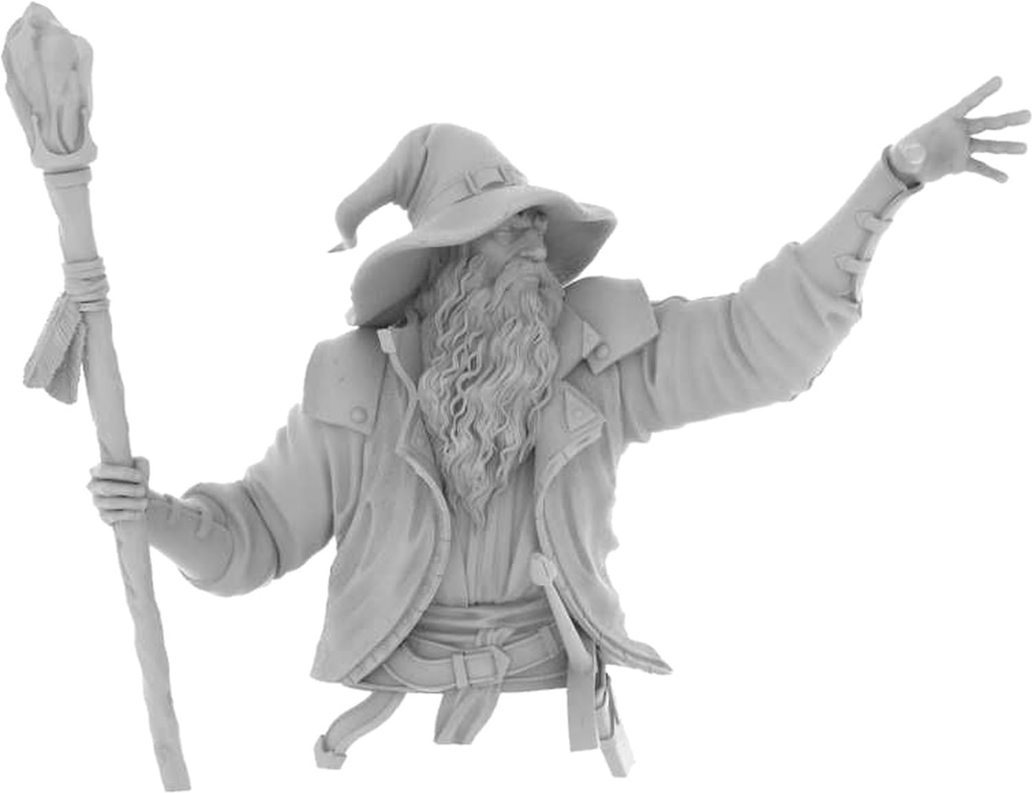 Green Stuff World Масштаб PRIMAL Collectibles Волшебник Митрос Набор для 3D-печати 1/12 GSWD-12671 (Человек)
