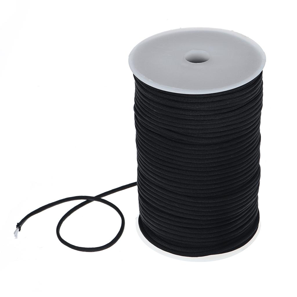Silver 50m 7-Strand Paracord Parachute Cord Tent Rope for Hiking Camping Silver 50m 7-Strand Paracord Parachute Cord Tent Rope for Hiking Camping