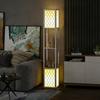 Duo Light Floor Shelves - White