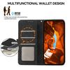 For Xiaomi Redmi Note 14 4G (163.25x76.55x8.16mm) Case Color Splicing Leather Flip Phone Cover RFID Blocking
