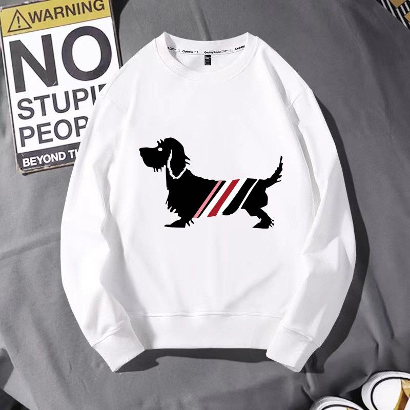 Men's 2023 Trendy Sports Hoodie, Loose Fit, Plus Size, Round Neck, Printed Autumn/Winter Internet Celebrity Style.