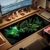 Alien Large Size Mouse Pad Large Gaming Table Cushion Nonslip Laptop Tablet Big Mousepad Xxl Mat Mini Pc Playmat With Lock Edge
