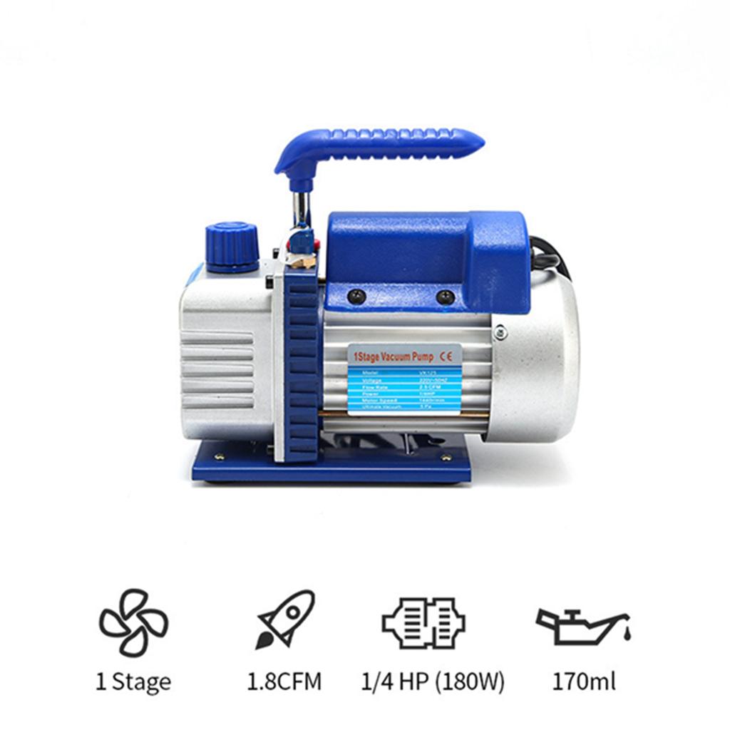 Handheld Integrated Vacuum Pump With Rotaional Piece Conditioner Maintenance Refrigerant Refrigeration Pump with Brushless Copper Motor