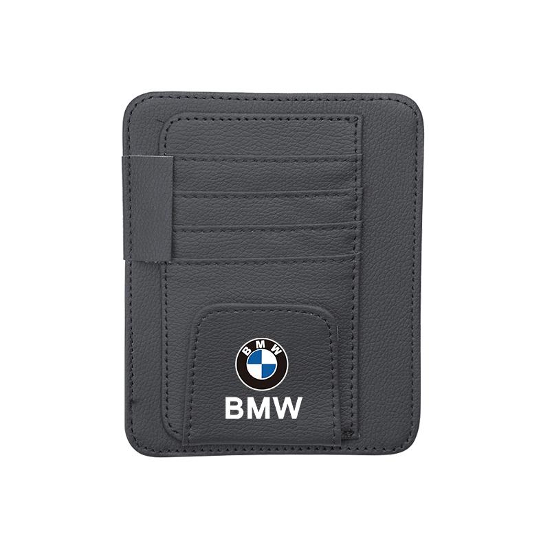 

Автомобільний сонцезахисний козирок Кліпса для окулярів Гаманець Сумка для зберігання ID-карток Для BMW F12 F13 G30 G32 F34 F40 F45 F46 X1 X2 X3 X5 X4 X6 X7 F25 F26 G06 чорний