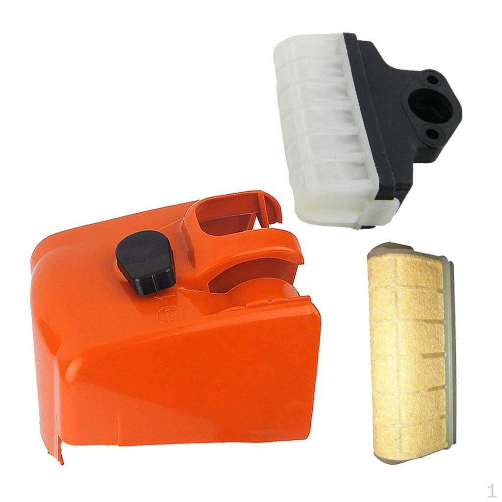 Replacement Air Filter with Cover for 021 023 MS210