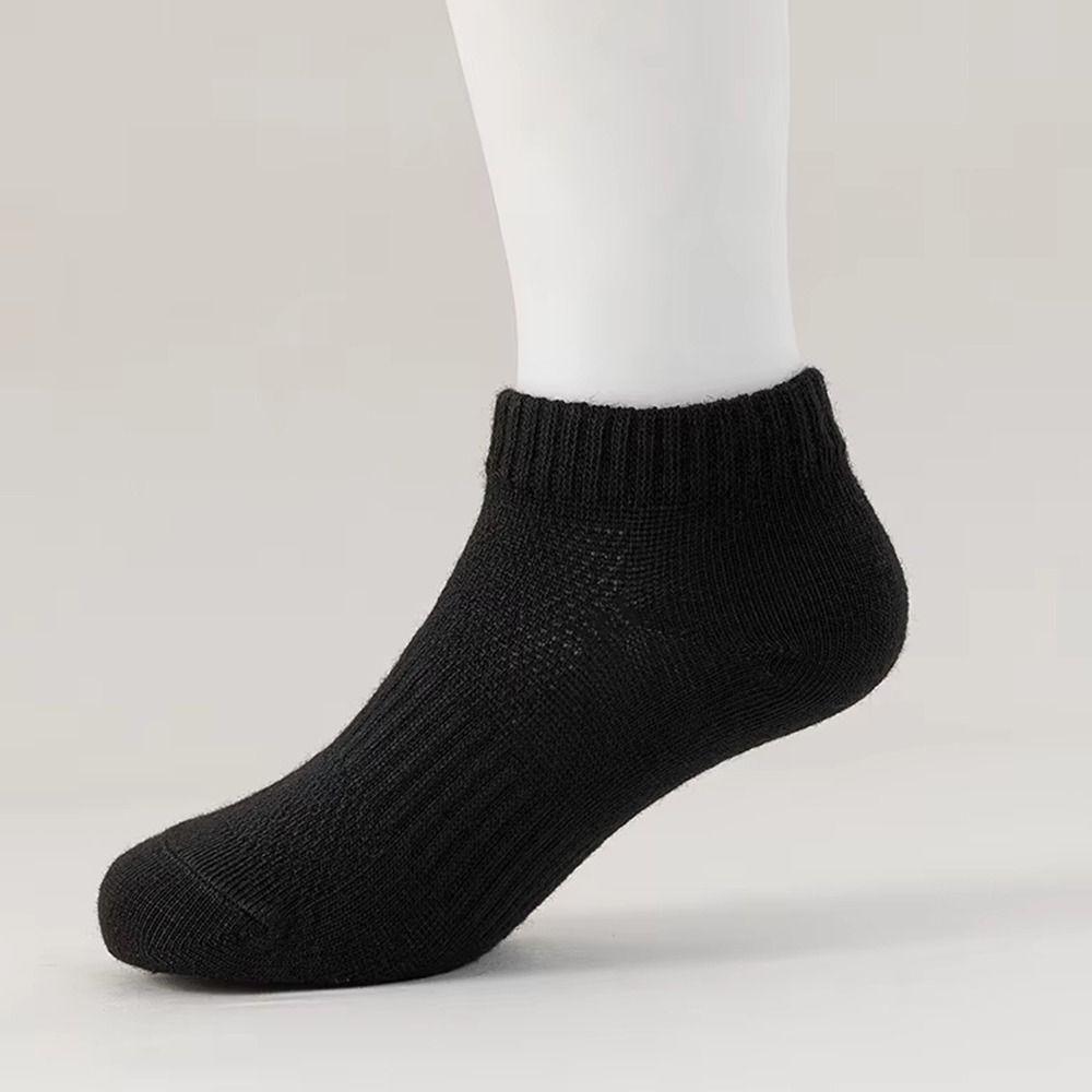 5 Pairs Breathable Low Cut Socks Mesh Toddler Baby Socks Children's Ankle Socks for Boys & Girls