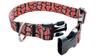 Dog Collar 2.5 Cm with Buckle Adjustable EtnoBoho Fasten Dog Collar 2.5 Cm with Buckle Adjustable EtnoBoho Fasten M: 30-45cm