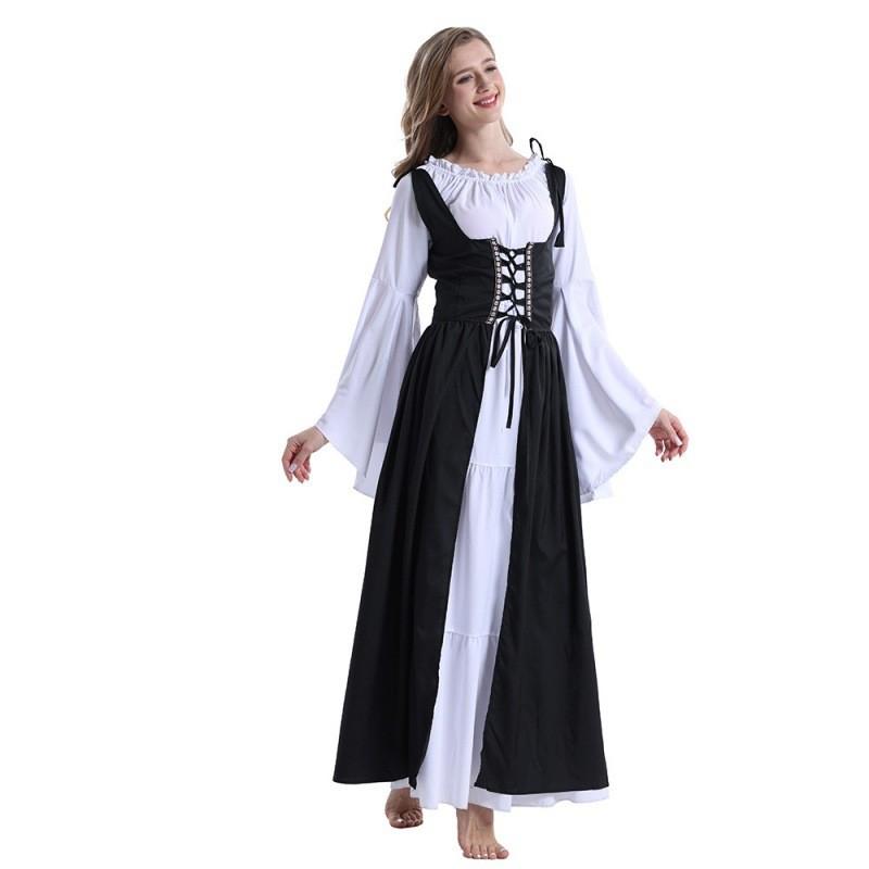 Beautiful Polyester Fabric Renaissance Dress For Women Ideal For Special Occasions And Events