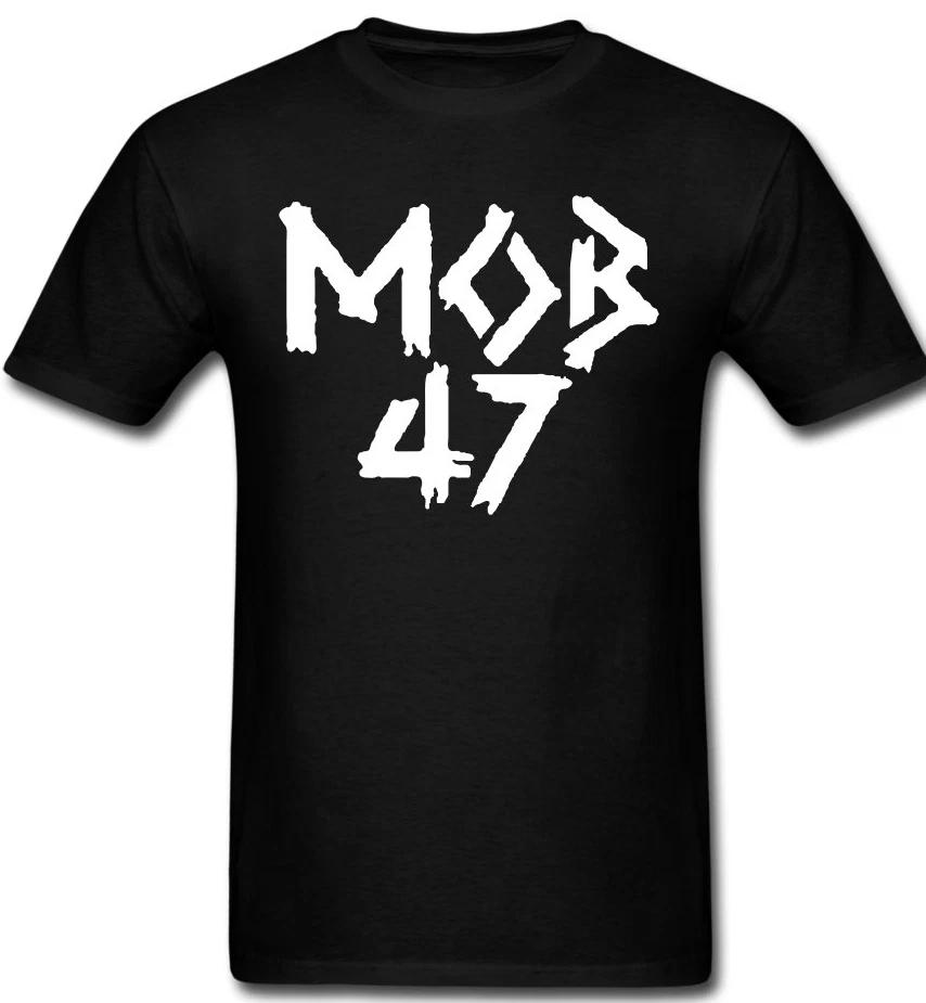 MOB 47 T shirt band Hardcore anarcho Punk Rock Heavy Metal S