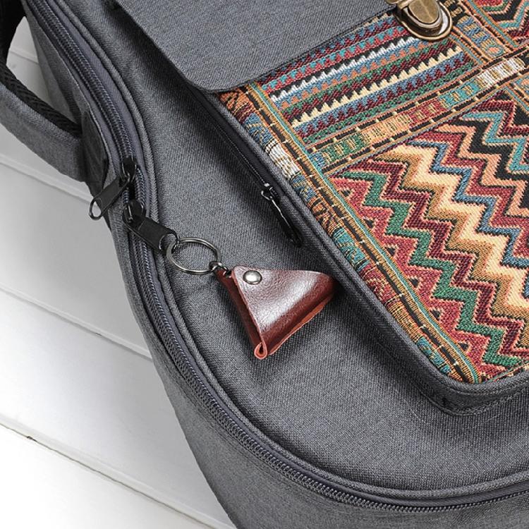 Multipurpose Guitar Pick Pouch Guitar Pick Holder Pick Organizer Triangular Pick Storage Bag Protective Pick Holder Case