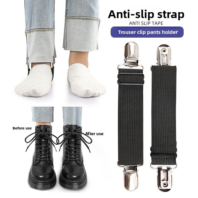 Multifunctional Elastic Clip Boots Non-slip Elastic Pants Clip Elastic Adjustable Edge Clip Boots Non-slip Belt