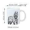Bouvier Des Flandres, Flanders Cattle Dog - Cup with a Dog, Cute Cup with Graphics, a Gift with Your Photo from the Art-Dog Brand