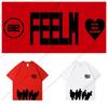 82MAJOR T Shirt Fashion 5TH MINI ALBUM FEELM Letter Print Tshirt Kpop Casual Unisex Women High Quality Cotton Short Sleeve Tee Top