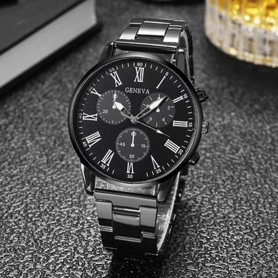 Neue Einfache Runde Metall Quarz Armbanduhren Luxus Business Uhr Männliche Uhr Lässige Herren Uhr Reloj Hombre