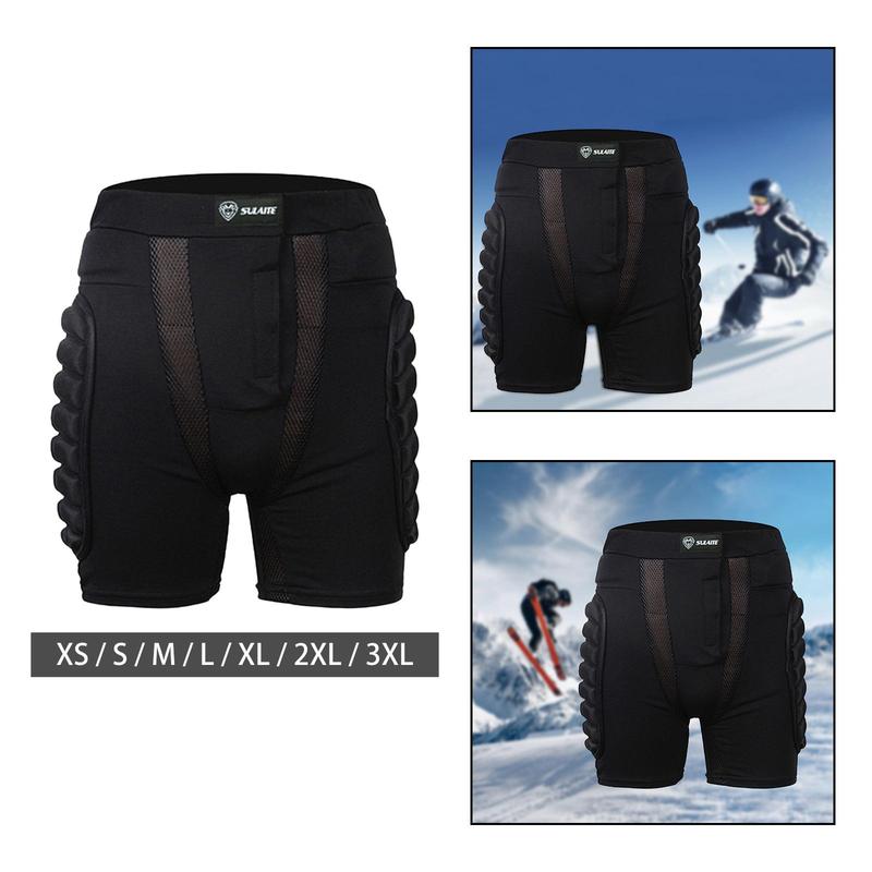 Padded Shorts Protection Hip Pants Impact Resistance for Skating Adults Kids