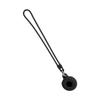 Round Type AntiLost Silicone Sleeve Shell Skin Protective Cover Case for IOS Locator(Black )