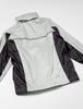 Rain Top and Bottom Fully Mesh 3D Breeze L [Document] Suit, Set, Breathable, Waterproof, Lining, Rain, Men's, Gray,