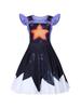 Vestido Lily de Poppy Playtime para Niñas con Mangas Voladoras para Cosplay