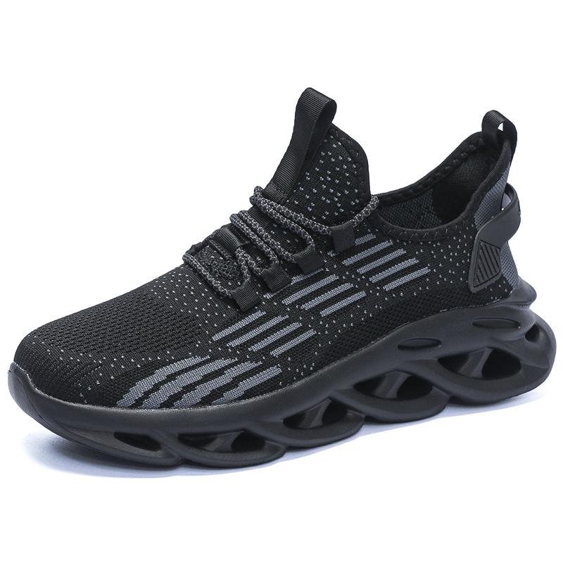 Spring-Summer Men's Plus Size Shock-Absorbing Running Shoes - Super Light and Casual