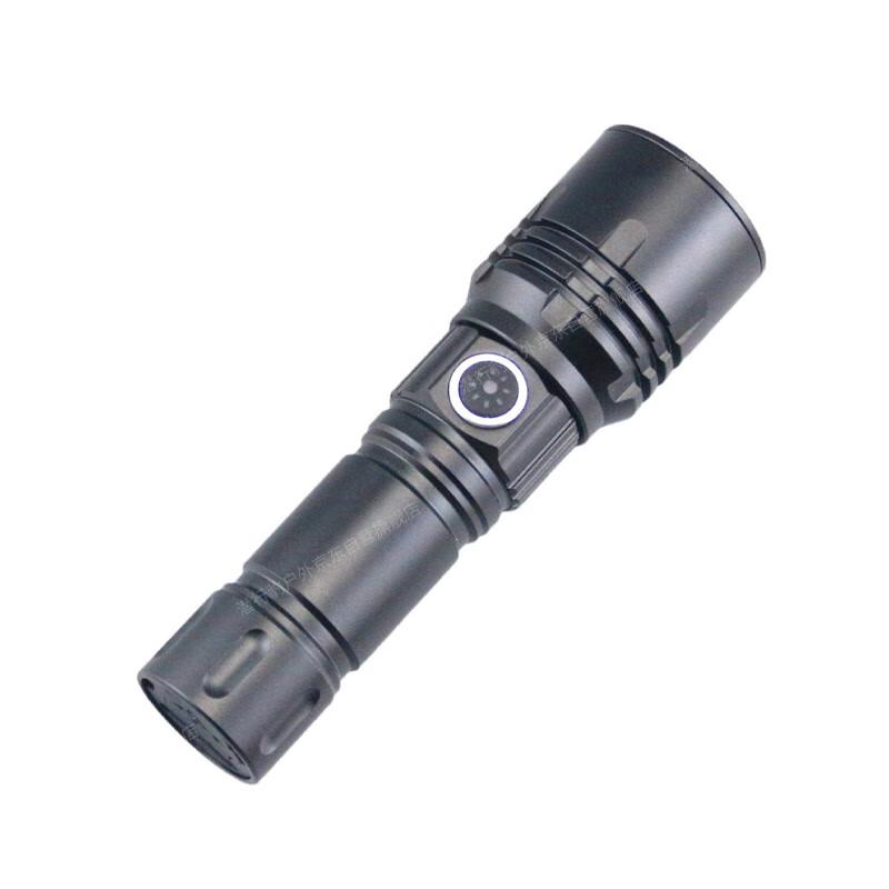 Outdoor Rechargeable Tactical Zoom Flashlight