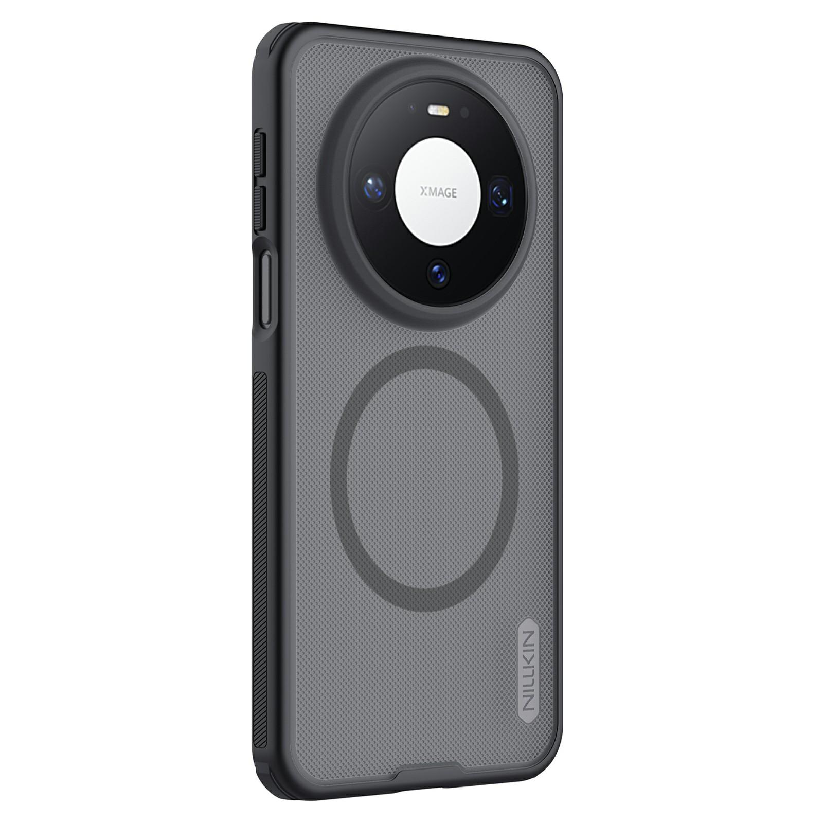 NILLKIN Super Frosted Shield Pro for Huawei Mate 80 / 80 Pro Magnetic Case Matte PC TPU Clear Black Phone Back Cover