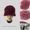 Women's Winter Warm Knitted Wool Beret and Scarf Set