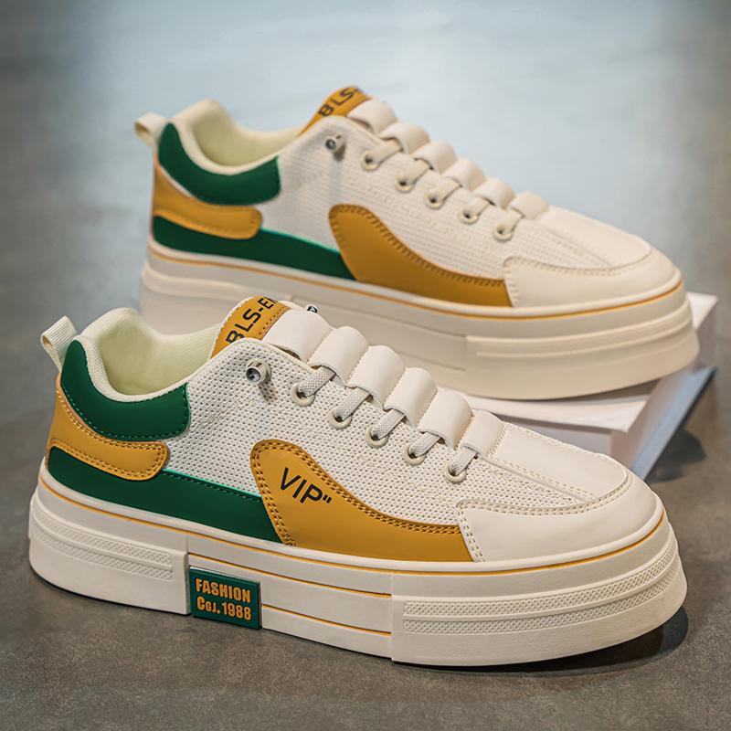 Herrenmode Casual Low Top Skateboardschuhe Jungen Bequeme Sneakers Männliche Studenten Trendy Weiche Sohle Klassisch Atmungsaktiv Fitnessstudio Rutschfest