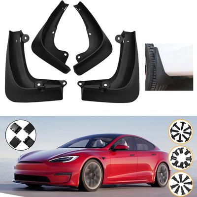 Spatbord Voor Tesla Model S 2014- Spatlappen Spatbeschermer Spatborden Voor Achter Spatbord Anti-spat Wiel Auto Styling