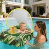 New Cool Car Kids Swimming Seat Float Ring Inflatable Infant Floating For Summer Kids Swim Boat Circle Toddler Bathing Water Toy
