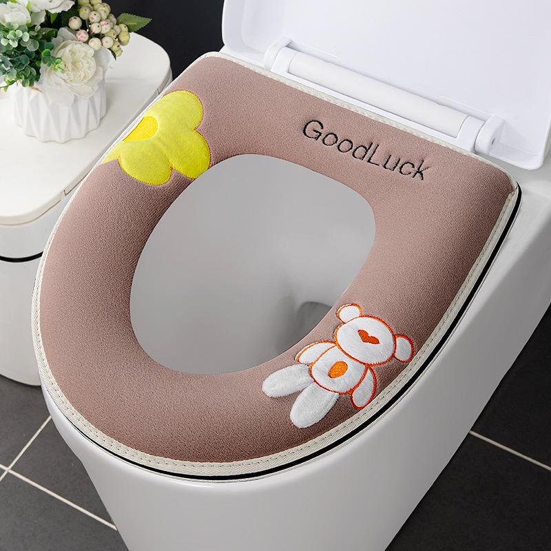 Home Toilet Seat Cushion Thickened Winter Universal Version