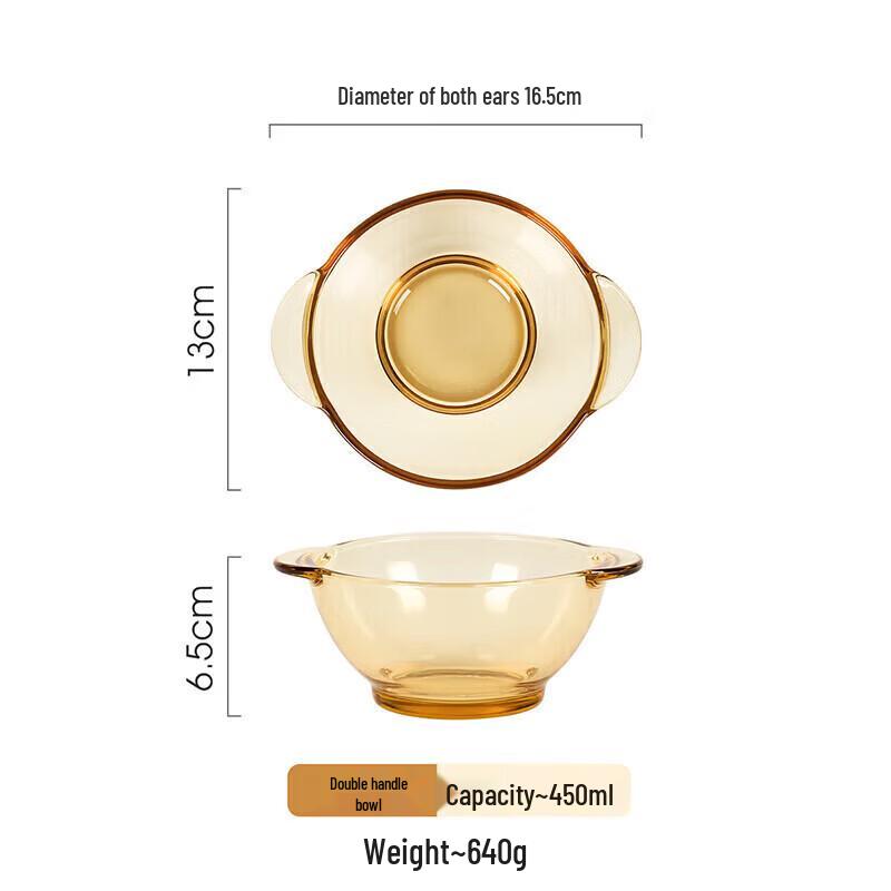 maxcook Суповая тарелка из высокоборосиликатного стекла MCWA3140