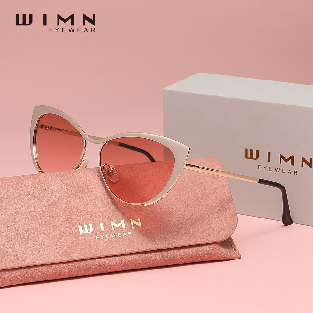 

WIMN поляризованные треугольные солнцезащитные очки для женщин, модные сексуальные женские солнцезащитные очки, маленькая металлическая оправа, дизайнерские очки для отдыха