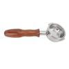 58mm Portafilter Bottomless 2 Ears Detachable   Wood and Stainless Steel Coffee Machine Bottomless Filter for  