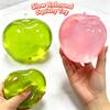 Un Set de Jucării Apple Maltose Squishy Jucărie Senzorială Fidget Anti-Stres Moale Transparentă Simulare Rebound Lent Jucărie de Decompresie
