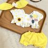 20cm New Cute Bunny Cotton Clothes Cos Gift Handmade Princess Dress Bow DIY Accessories