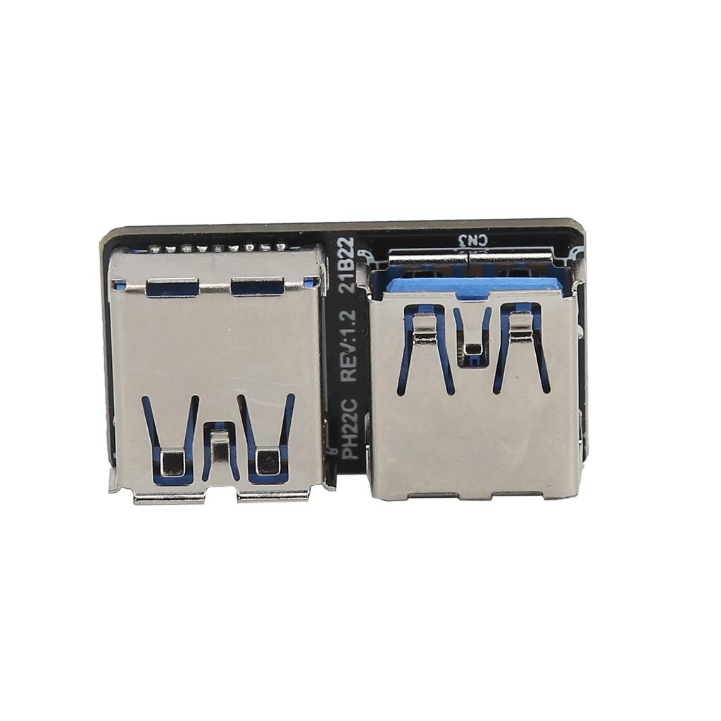 20Pin to USB 3.0 Adapter 19Pin Splitter Converter 2 Port A Female Connector Motherboard