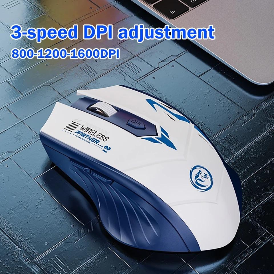 2.4G Wireless Mouse Bluetooth 5.4 Mouse Dual-Mode Rechargeable Mice 1600 DPI Office Mouse Gaming Mouse For PC Laptop
