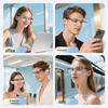 AI-Powered Bluetooth Translation Glasses: Real-Time 100+ Language Support, Music & Calls