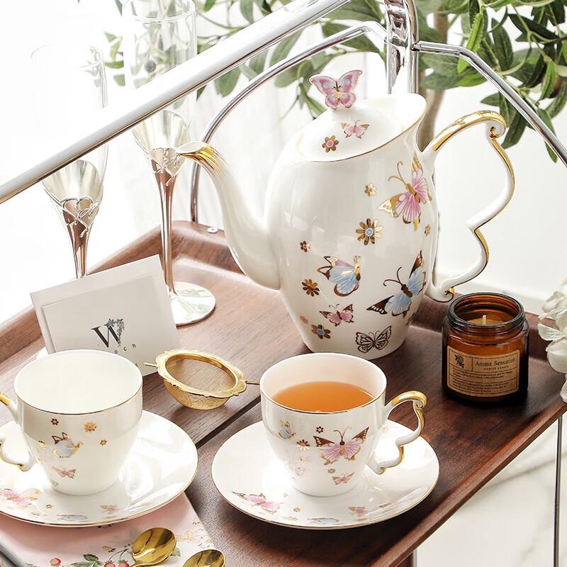 WOOCH Dream Butterfly Ceramic Tea Set Gift Box