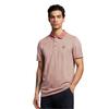 Mens Pinstripe Collared Regular Polo Shirt