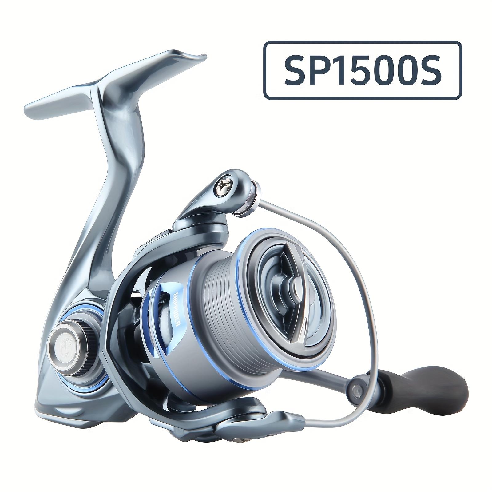 

Lure Casting Spinning Reel Screw-in Type Carbon Micro-fishing Reel 6+1BB Gapless Fishing Reel 5.2:1 Ratio 4KG Drag Power Corrosion Resistant Lure Reel 1500