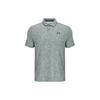 Camisa Polo UA Iso Chill para Hombre Gris Melocotón 1377364-012